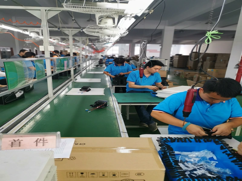 Automated assembly line at Houseclean cordless vacuum factory Suzhou China