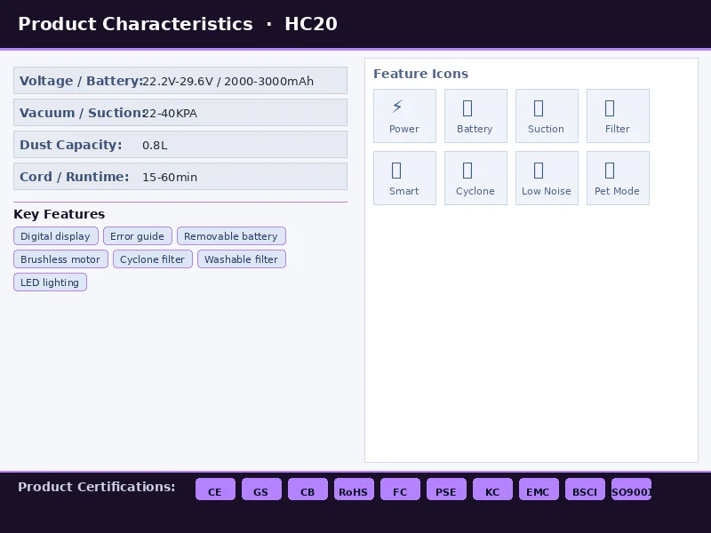 HC20 Handheld - view 8